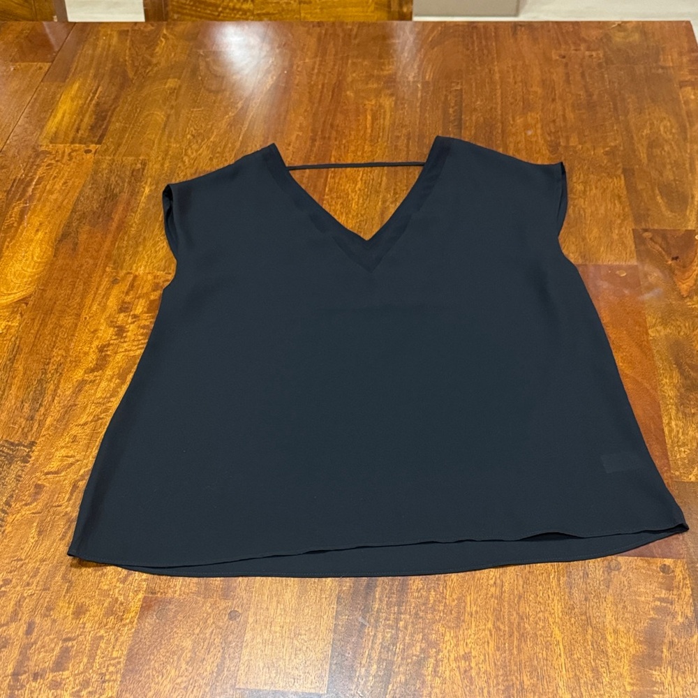 Express Black V-Neck Women's Top